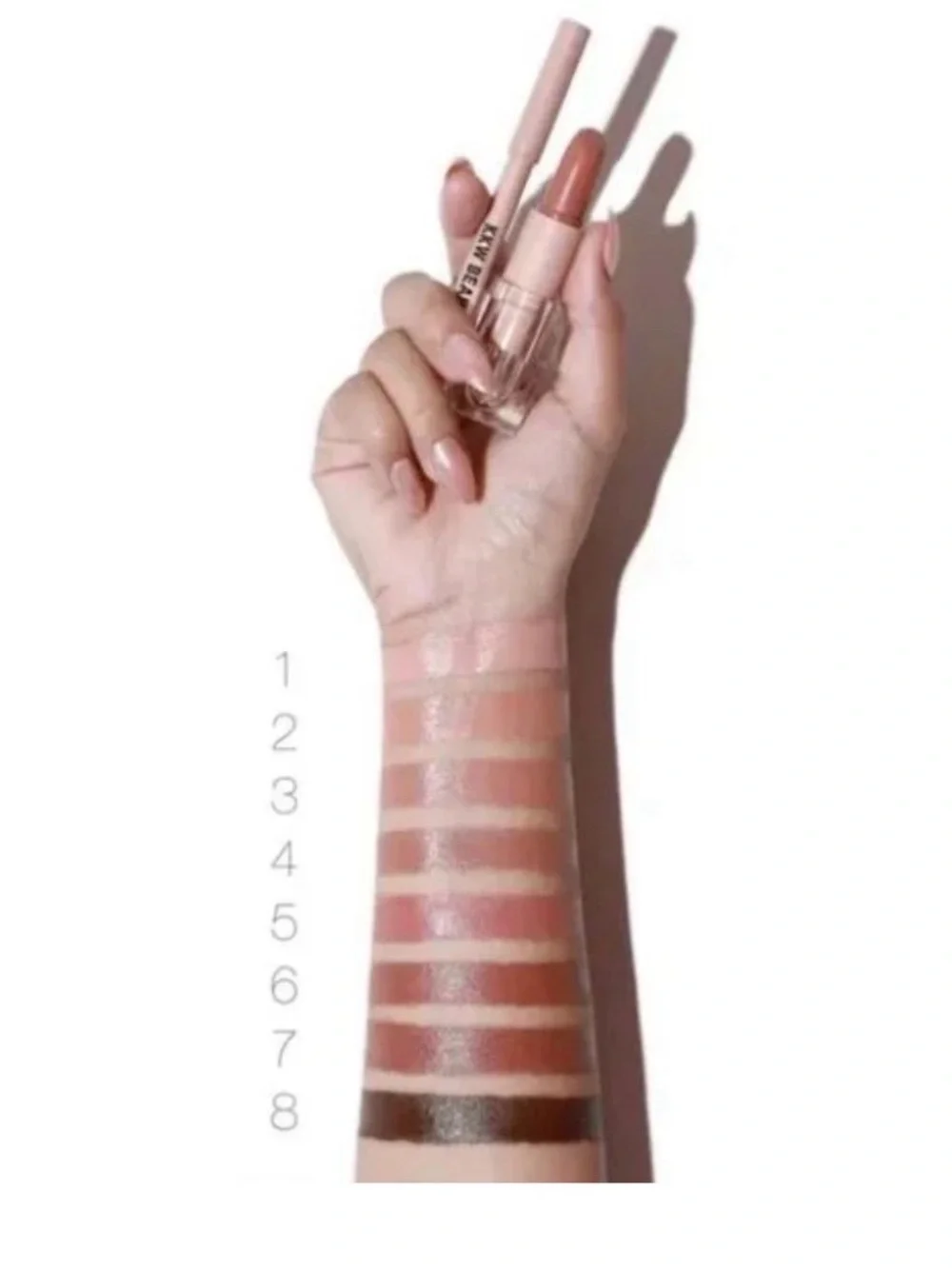 Cosmetics Pink Matte Liquid Lipstick -